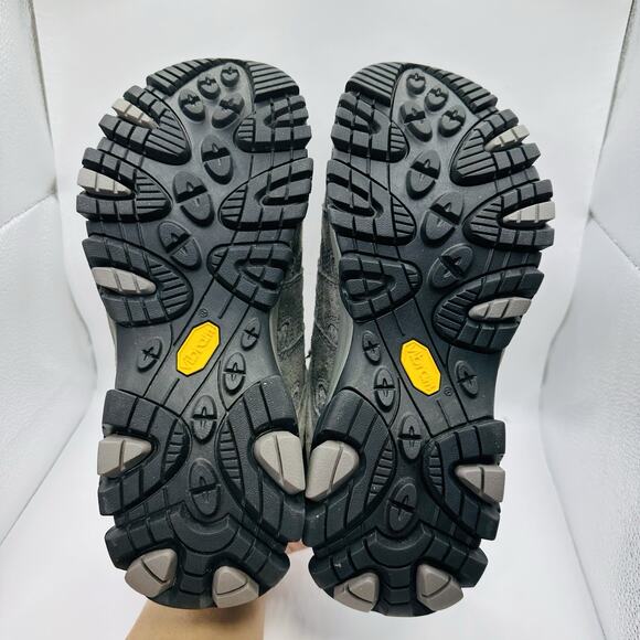Merrell Moab 3 Mid Waterproof ‘Granite’ Grey Hiking Boots J500162 Womens Size 9 - Picture 6 of 8